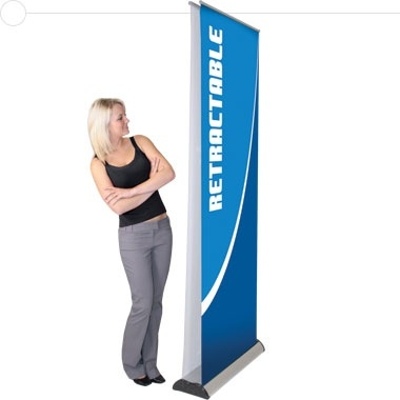 Custom Out Door Roll Up Display Stand